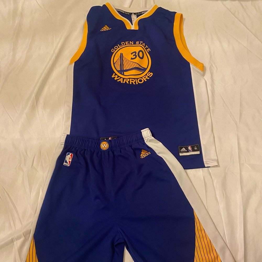 Curry Golden State Youth Uniform